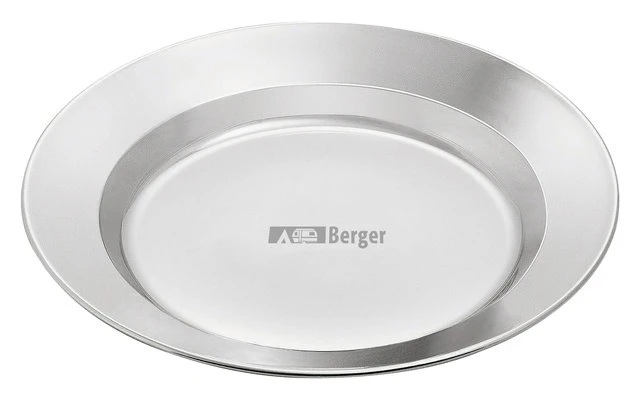 Berger Edelstahlteller 1 Berger Edelstahlteller