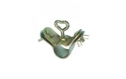 Berger Eck-Rohrschelle Gold 22 - 25 Mm 2er Set