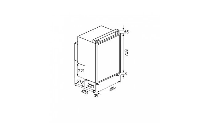 Dometic Kühlschrank RM 5310 60 Liter 4 Dometic Kühlschrank RM 5310 60 Liter – Bild 4