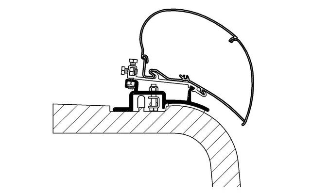 Thule Adapter-Set Für Ducato/Jumper/Boxer 1 Thule Adapter-Set Für Ducato/Jumper/Boxer
