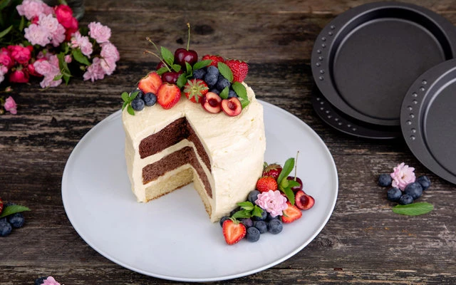 Schnittkuchenformen Marie 3-tgl. 2 Schnittkuchenformen Marie 3-tgl. – Bild 2