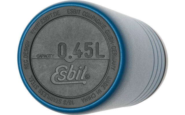 Esbit Majoris Therrmobecher Mit Isolierverschluss 450 Ml Ocean Blue 2 Esbit Majoris Therrmobecher Mit Isolierverschluss 450 Ml Ocean Blue – Bild 2