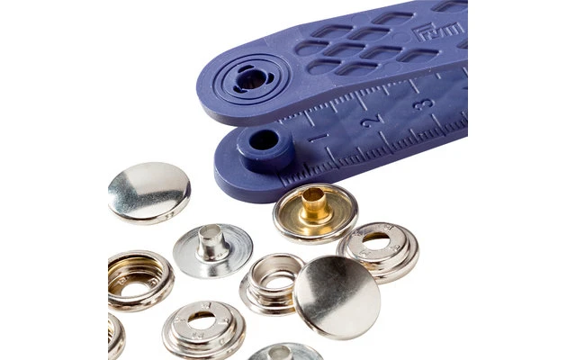 PRYM Druckknöpfe Silber 10 Stück Ø 15 Mm 2 PRYM Druckknöpfe Silber 10 Stück Ø 15 Mm – Bild 2