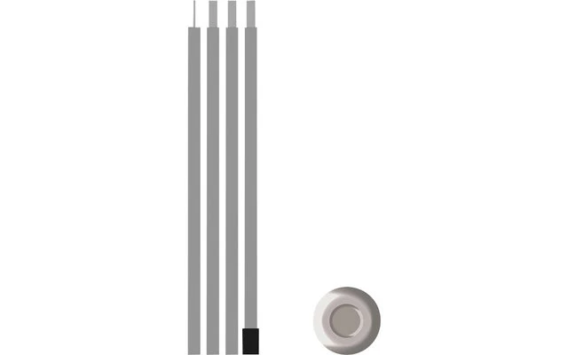 Bent Aufstellstange 1 Bent Aufstellstange