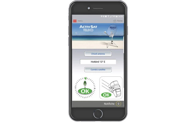 Teleco Activsat Smart Vollautomatische Sat-Anlage 65 Cm (Single LNB) 4 Teleco Activsat Smart Vollautomatische Sat-Anlage 65 Cm (Single LNB) – Bild 4