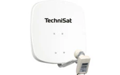 Technisat Set DigiDish 45 Sat-Antenne (Twin-LNB) Mit Digit S3 HD SAT-Receiver Smiley