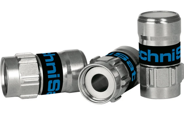 Technisat F-Stecker Self-Install Für Mini-Koaxial-Satellitenkabel 100 Stück 1 Technisat F-Stecker Self-Install Für Mini-Koaxial-Satellitenkabel 100 Stück