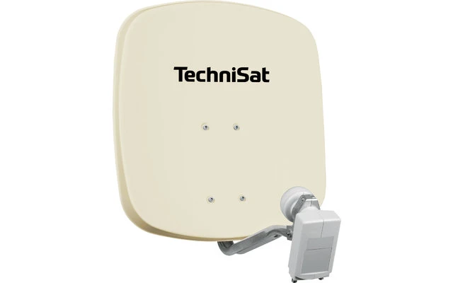 TechniSat DigiDish 45 Sat-Antenne (Universal-Twin-LNB) Polarweiß 2 TechniSat DigiDish 45 Sat-Antenne (Universal-Twin-LNB) Polarweiß – Bild 2