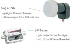 Schwaiger Camping Sat-Anlage Set Mit Smart TV 24'' -Dometic Verkaufsgeschäft 308017 2402494