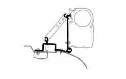 Thule Van Adapter -Dometic Verkaufsgeschäft 3166 190519
