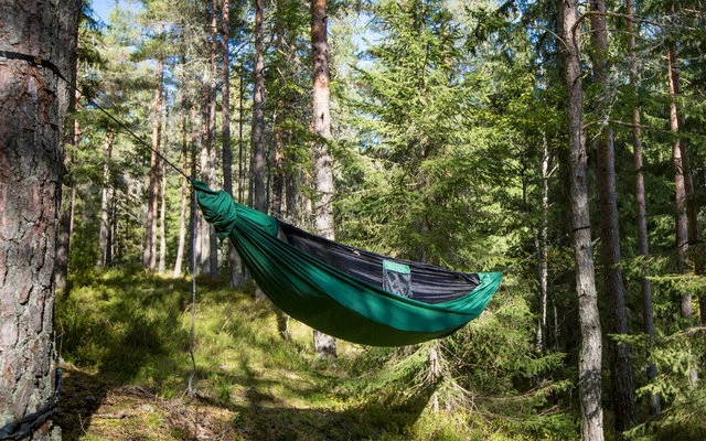 Ticket To The Moon Pro Hammock Hängematte 325 X 140 Cm Waldgrün 6 Ticket To The Moon Pro Hammock Hängematte 325 X 140 Cm Waldgrün – Bild 6