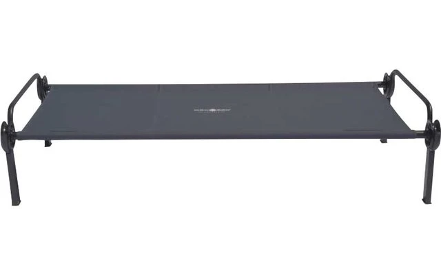 Disc-O-Bed Trundle Camping Feldbett Ohne Seitentasche Anthrazit 1 Disc-O-Bed Trundle Camping Feldbett Ohne Seitentasche Anthrazit