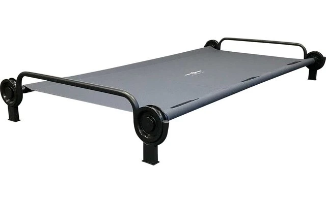 Disc-O-Bed Trundle Camping Feldbett Ohne Seitentasche Anthrazit 2 Disc-O-Bed Trundle Camping Feldbett Ohne Seitentasche Anthrazit – Bild 2