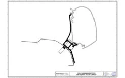 Thule Omnistor 5200 Markisenadapter Fiat Ducato H2 Lift Roof 3,15 M -Dometic Verkaufsgeschäft 397181 2890463