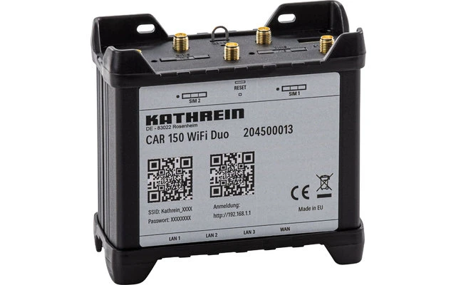 Kathrein Car 150 WiFi Duo Camping LTE WLAN Router 1 Kathrein Car 150 WiFi Duo Camping LTE WLAN Router