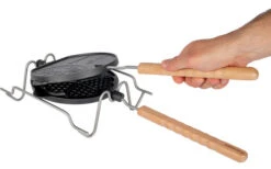 Petromax Gusseisen Wende Waffeleisen Inkl. Auflagesstell -Dometic Verkaufsgeschäft 420224 3003159