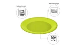 Rotho Caruba Teller Flach 26 Cm Grün