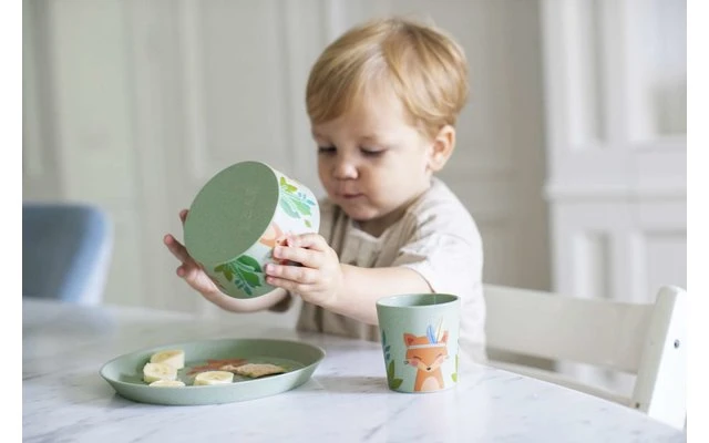 Koziol Organic Kids Set Kindergeschirr Set 3-tlg. Yellow 6 Koziol Organic Kids Set Kindergeschirr Set 3-tlg. Yellow – Bild 6