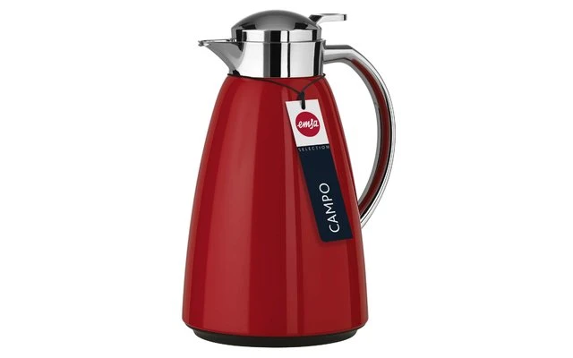 Emsa Isolierkanne Campo 1 Liter Rot 2 Emsa Isolierkanne Campo 1 Liter Rot – Bild 2