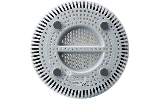 Schwaiger Luftreiniger Mit HEPA H13 & Aktivkohlefilter Rund Weiß 6 Schwaiger Luftreiniger Mit HEPA H13 & Aktivkohlefilter Rund Weiß – Bild 6