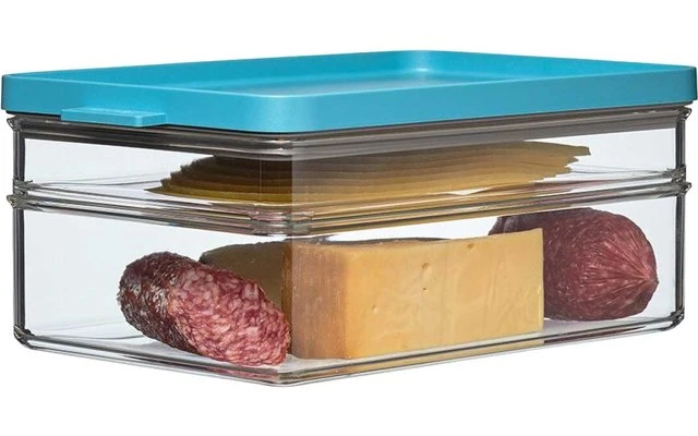 Mepal Omnia Kühlschrankdose Frühstück 1200 Ml Black 2 Mepal Omnia Kühlschrankdose Frühstück 1200 Ml Black – Bild 2