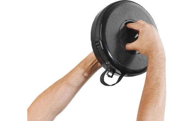 WEDO SitToGlow Teleskophocker Mit LED Schwarz 2 WEDO SitToGlow Teleskophocker Mit LED Schwarz – Bild 2