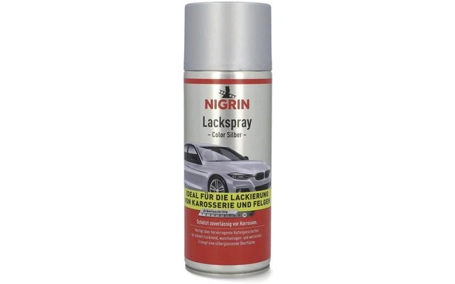 Nigrin Lack-Spray - Silber 400 Ml 2 Nigrin Lack-Spray - Silber 400 Ml – Bild 2