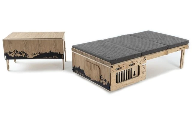 Escape Vans Land Box M Premium Klapptisch / Bett / Schublade Box 5 Escape Vans Land Box M Premium Klapptisch / Bett / Schublade Box – Bild 5