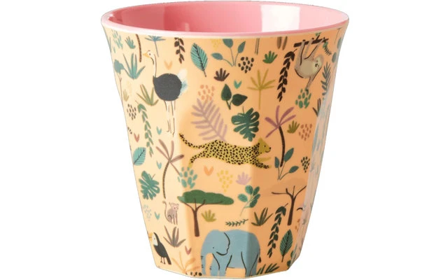 Rice Medium Melamin Becher Multi 6 Teilig Rosa Mit Motiven 1 Rice Medium Melamin Becher Multi 6 Teilig Rosa Mit Motiven
