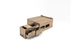 Escape Vans Tour Box XL Klapptisch / Bett / Schublade Box VW Caravelle / Multivan / Transporter T6 / T6.1 Oak -Dometic Verkaufsgeschäft 556993 3657323