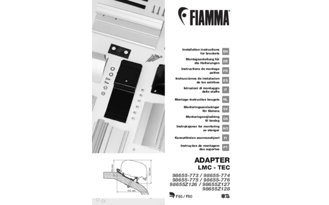 Fiamma LMC Tec Markisenadapter Für Fiamma F80/F65 290 Cm 3 Fiamma LMC Tec Markisenadapter Für Fiamma F80/F65 290 Cm – Bild 3