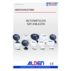 Alden PLA621-G30-240-AIO Satelliten TV Set Bestehend Aus Planar Flachantenne Inklusive A.I.O. Evo HD 24 Zoll TV