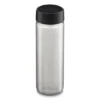 Klean Kanteen Wide Loop Cap Edelstahl Thermoflasche Brushed Stainless 800 Ml