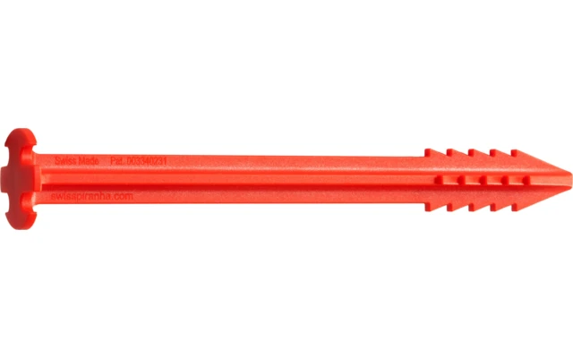 Swiss Piranha RT120 Zelthering Rot 12 Cm Einzeln 2 Swiss Piranha RT120 Zelthering Rot 12 Cm Einzeln – Bild 2