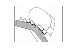Thule Dachadapter Carthago Serie 450 Cm Ab 2014