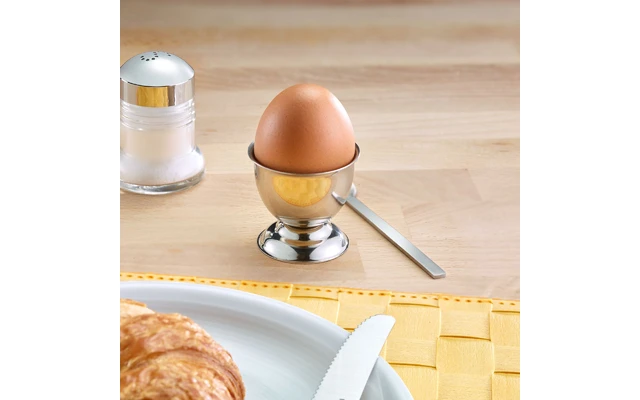 Westmark 4 Eierbecher Mit Fuß Edelstahl 2 Westmark 4 Eierbecher Mit Fuß Edelstahl – Bild 2