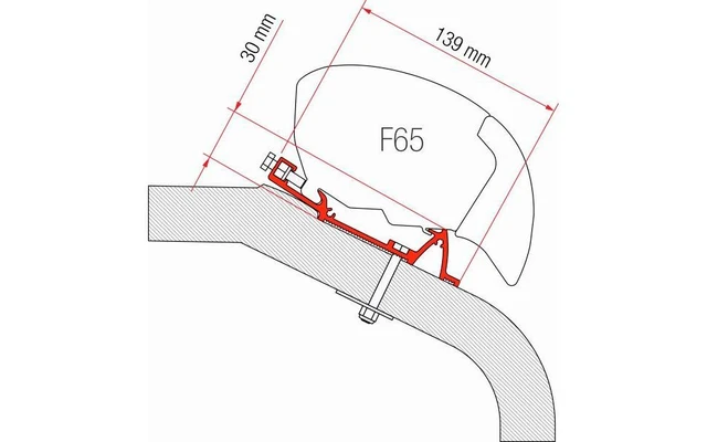 Fiamma Adapter Lmc Tec 370 Cm Passend Für F65 Und F80 Markise 1 Fiamma Adapter Lmc Tec 370 Cm Passend Für F65 Und F80 Markise