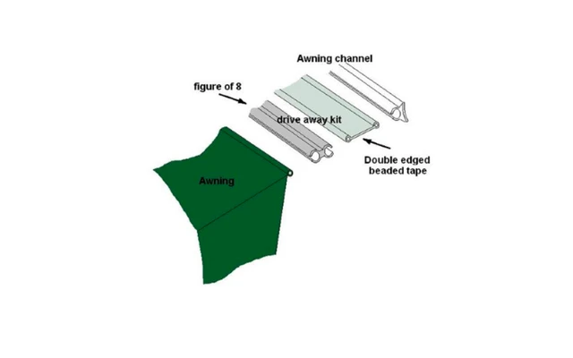 Outdoor Revolution Driveaway Universal Twin Befestigungskit 3 Meter 3 Outdoor Revolution Driveaway Universal Twin Befestigungskit 3 Meter – Bild 3