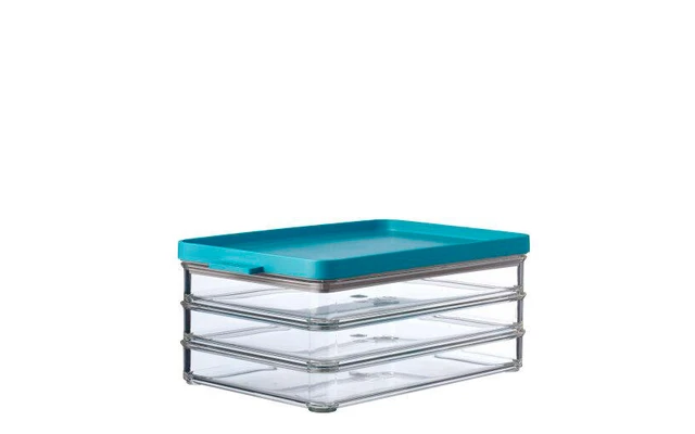 Mepal Omnia Kühlschrankdose Aufschnitt 3-lagig 1,5 Liter Black 1 Mepal Omnia Kühlschrankdose Aufschnitt 3-lagig 1,5 Liter Black