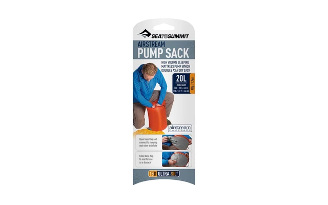 Sea To Summit Air Stream Pump Sack Luftpumpe 20 Liter 1 Sea To Summit Air Stream Pump Sack Luftpumpe 20 Liter