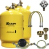 Gaslow LPG Doppelzylinder Kit Mit Einfüllstutzen 6 Kg Und 11 Kg