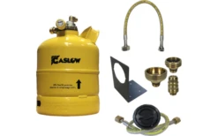 Gaslow LPG Zylinder-Kit Mit Einfüllstutzen Und Stutzenhalterung 2,7 Kg