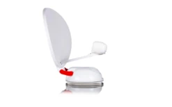 Alden AS480-SG-G30-185-AIO Satelliten Und TV Set Bestehen Aus AS4 HD SKEW Antenne Inklusive A.I.O. EVO HD 18,5 Zoll TV -Dometic Verkaufsgeschäft 655185 4565502