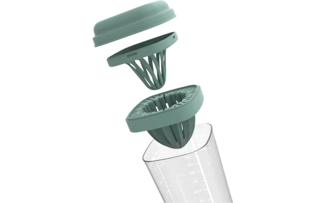 Rotho Loft Shaker 5 In 1 Trinkflasche 1 Liter Mistletoe Grün 4 Rotho Loft Shaker 5 In 1 Trinkflasche 1 Liter Mistletoe Grün – Bild 4