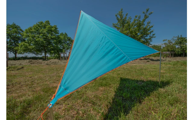 Bent Zip-Canvas Single Verbindbares Sonnensegel 250 X 250 X 250 Cm Limette Gestreift Karibik 2 Bent Zip-Canvas Single Verbindbares Sonnensegel 250 X 250 X 250 Cm Limette Gestreift Karibik – Bild 2