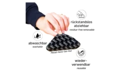 Silwy® Porzellan Magnet-Henkel-Tassen CAMPING 2er-Set Inkl. Metall-Nano-Gel-Pads BLACK (0,27 L) -Dometic Verkaufsgeschäft 694526 4711751