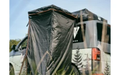 Vickywood Duschzelt Mit Regenhaube 100 Cm Schwarz -Dometic Verkaufsgeschäft 696233 4715327