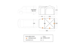 Vango Tailgate Hub Low -Dometic Verkaufsgeschäft 703193 4852478
