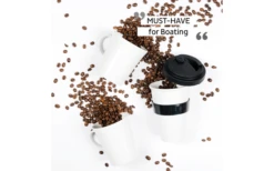 Silwy® Porzellan Magnet-Henkel-Tassen REISELUST 2er-Set Inkl. Metall-Nano-Gel-Pads BLACK (0,27 L) -Dometic Verkaufsgeschäft 706493 4793528