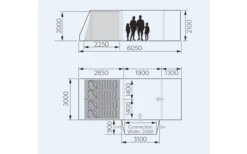 Dometic Rarotonga DA FTT 401 AIR LH Aufblasbares Driveaway Vorzelt 3 M Modell Links -Dometic Verkaufsgeschäft 707762 4801544